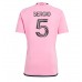 Maillot de foot Inter Miami Sergio Busquets #5 Domicile vêtements 2024-25 Manches Courtes